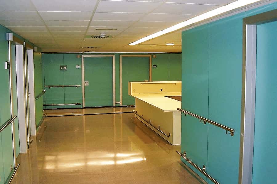 Phenolic equipment hospital