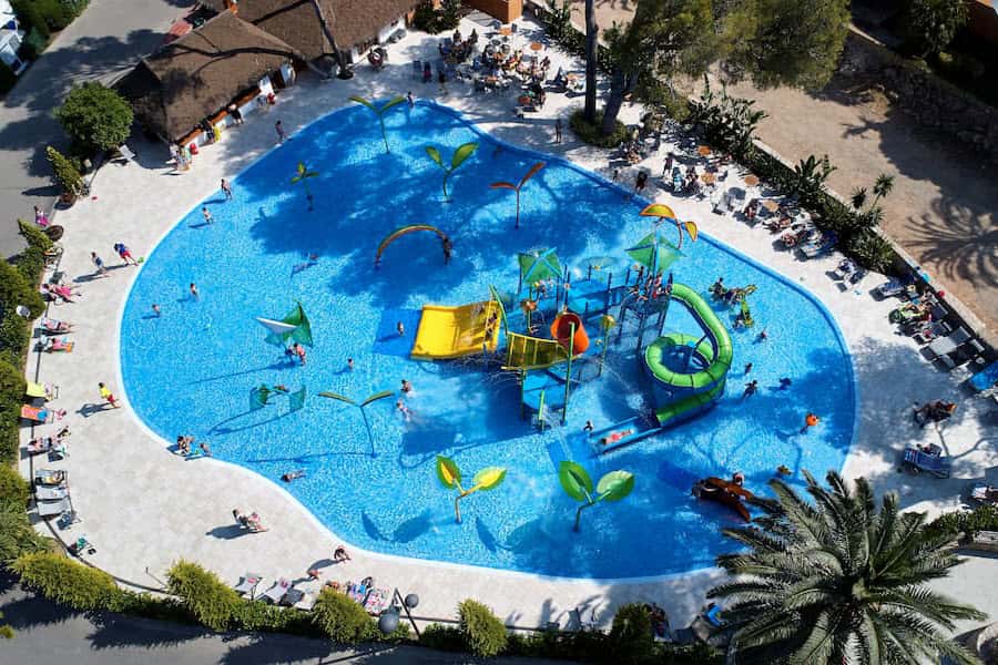 piscina infantil camping montroig Tarragona