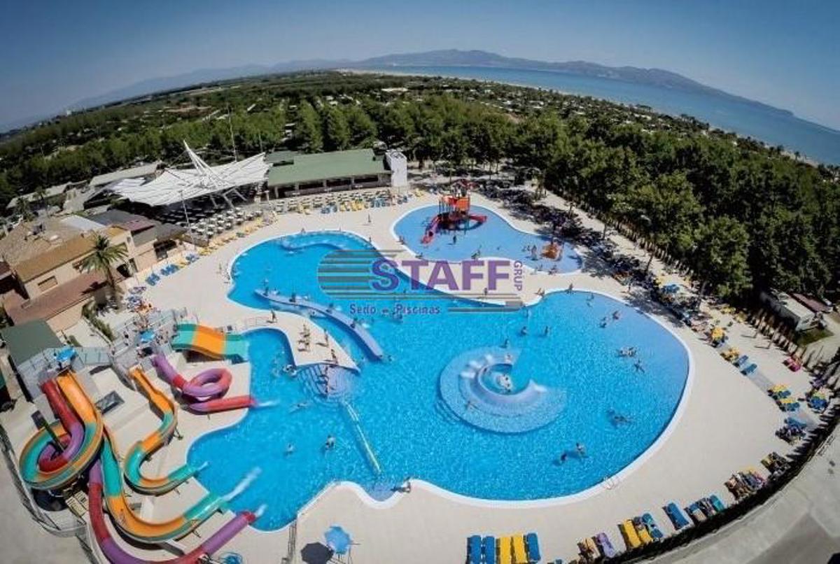 Piscinas del Camping Las Dunas