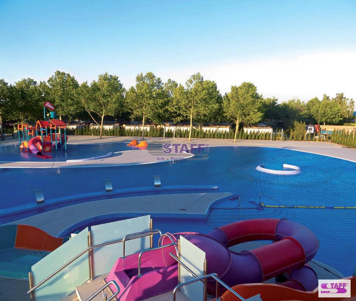 Piscinas del Camping Las Dunas