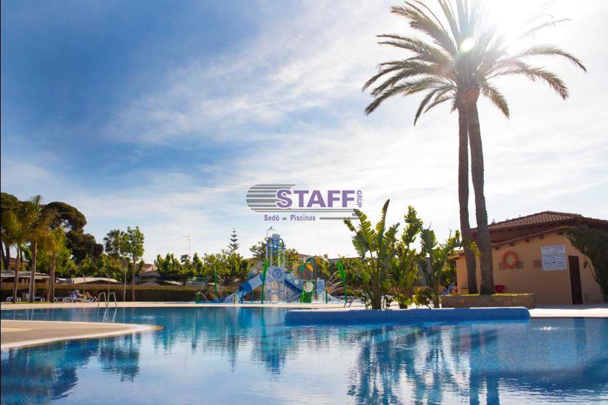 Renovación piscinas Camping la Llosa Renovación piscinas Camping la Llosa